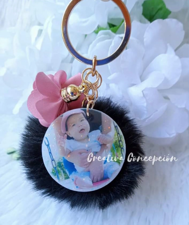 llavero con foto personalizado