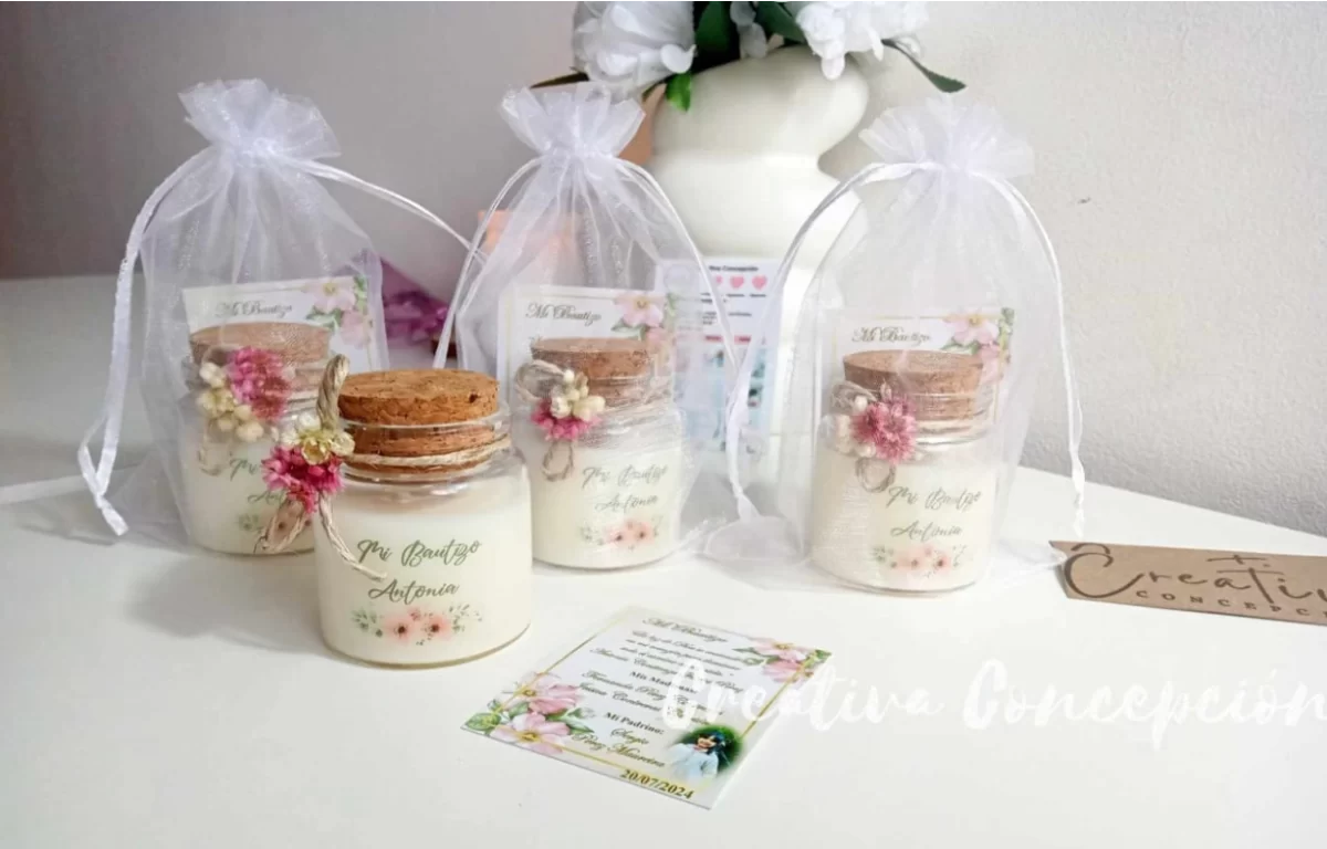 velas para bautizo