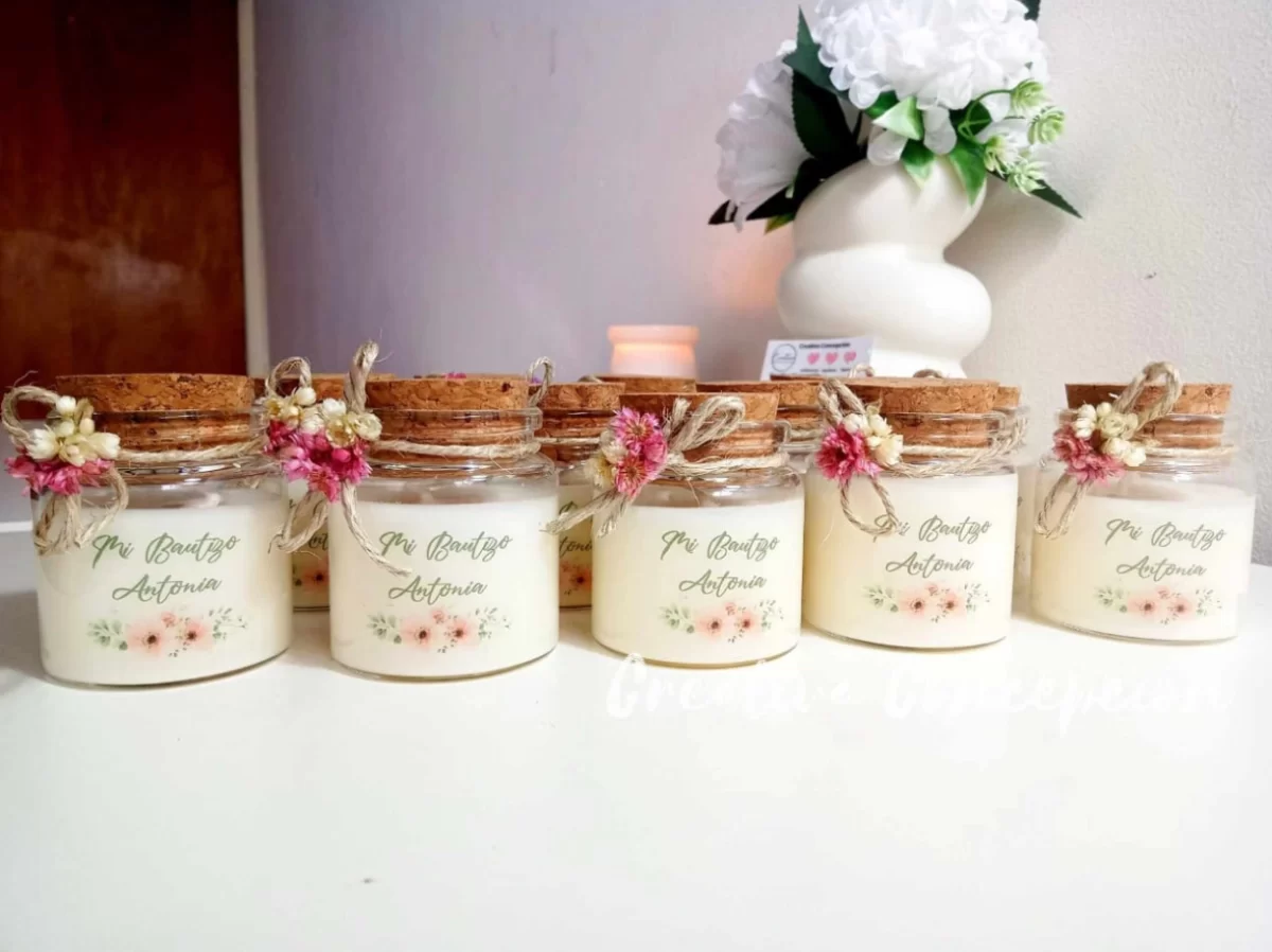velas para bautizo